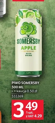 Piwo Somersby Apple promocja w Selgros