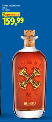 Rum Bumbu Original promocja w Lidl