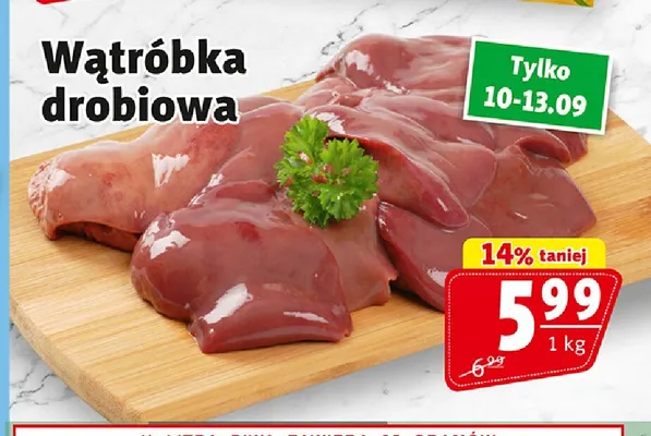 Wątróbka drobiowa promocja w Prim Market