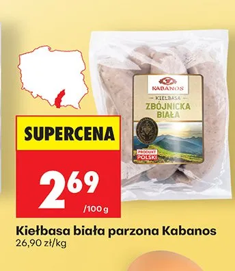 Kiełbasa biała promocja w Biedronka