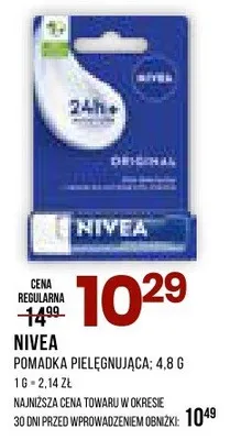 Pomadka pielęgnująca promocja w Drogerie Natura