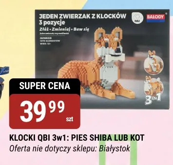 Klocki QBI 3w1 Kot promocja w bi1