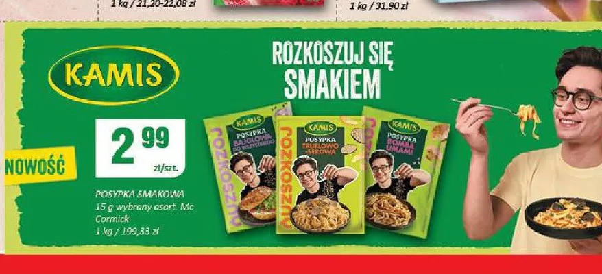Posypka smakowa Kamis umami promocja w Chorten