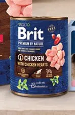 Mokra karma dla psa Brit Premium By Nature indyk z wątróbką promocja w Biedronka
