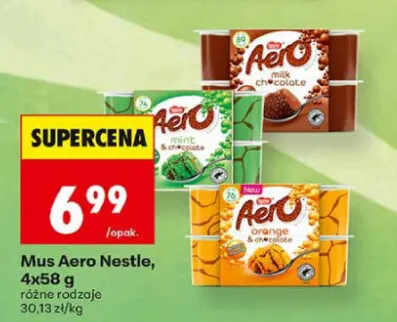 Mus Aero Nestlé 4-pak promocja w Biedronka