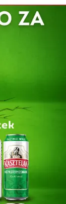 Piwo Kasztelan Niepasteryzowane promocja w Żabka