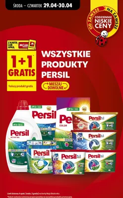 Środki do prania Persil promocja w Biedronka