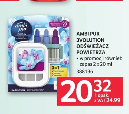 Odświeżacz powietrza Ambi Pur 3Volution promocja w Selgros