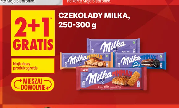 Jajka czekoladowe Milka promocja w Biedronka