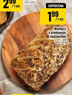 Warkocz z kremowym nadzieniem promocja w POLOmarket