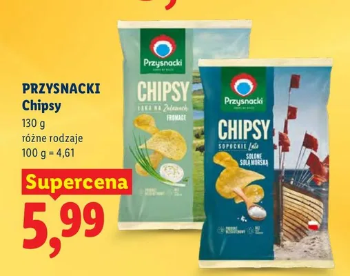 Chipsy promocja w Lidl
