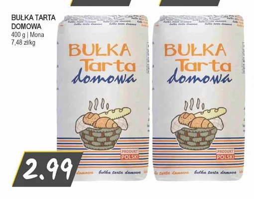 Bułka tarta domowa Mona promocja w Słoneczko