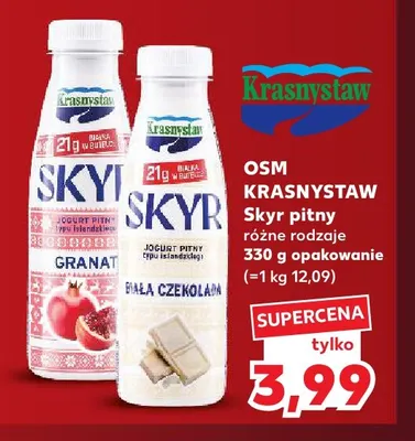 Skyr pitny granat Krasnystaw promocja w Kaufland