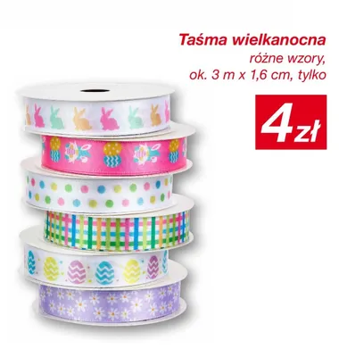 Taśma wielkanocna promocja w KiK