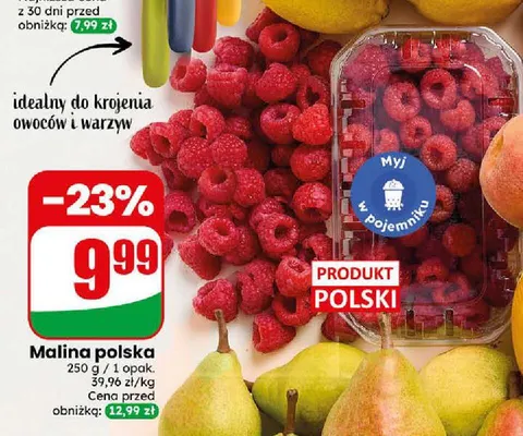 Maliny polskie promocja w Dino