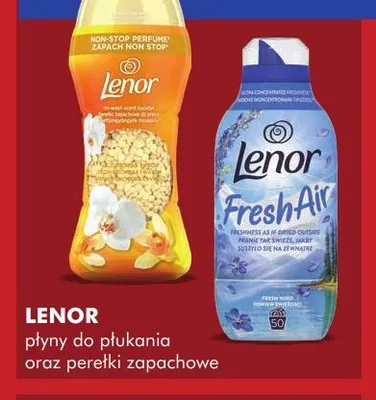 Płyny do płukania oraz perełki zapachowe Lenor promocja w Super-Pharm