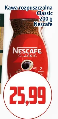 Kawa rozpuszczalna Nescafe Classic promocja w Kupiec