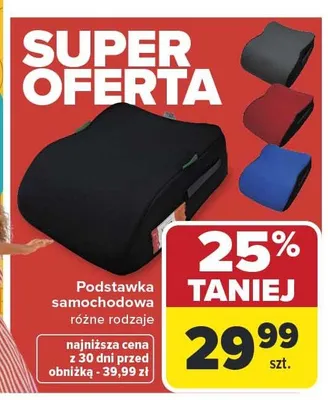 Podstawka samochodowa promocja w Carrefour