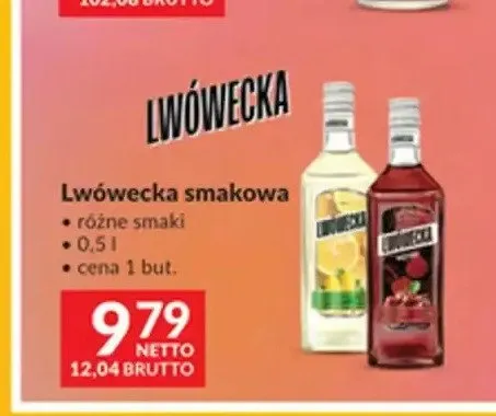 Wódka smakowa Lwówecka wiśniowa promocja w Makro