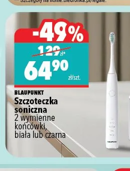 Szczoteczka soniczna Blaupunkt promocja w Biedronka Home