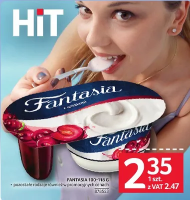Jogurt Fantasia promocja w Selgros