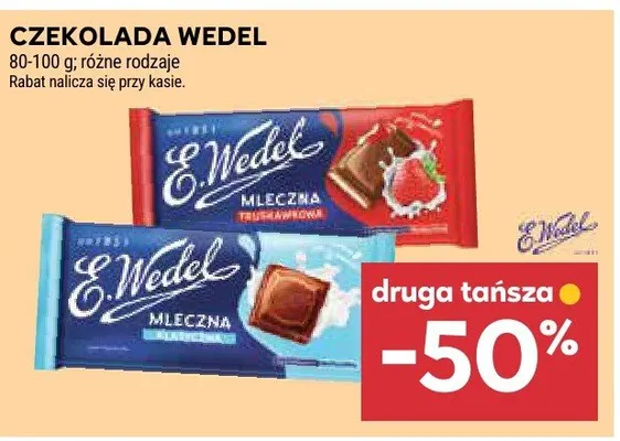 Czekolada mleczna Deliss promocja w Stokrotka