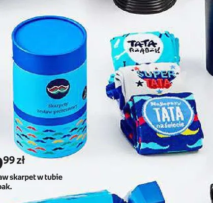 Zestaw skarpet w tubie promocja w Empik