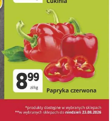 Papryka czerwona promocja w Marketvita