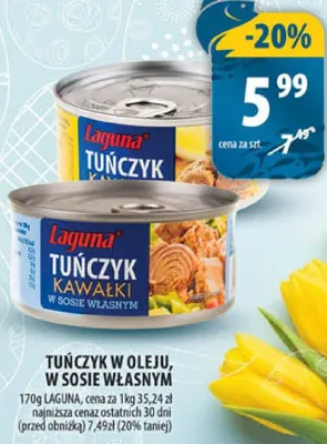 Tuńczyk w oleju promocja w Arhelan