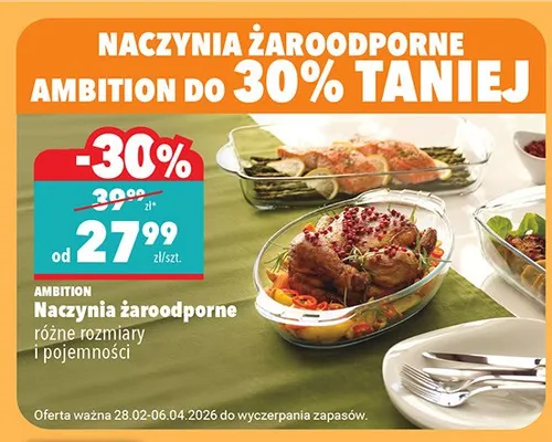 Naczynie żaroodporne 5 l Termisil promocja w Biedronka