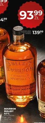 Bourbon Bulleit amerykański 45% promocja w Duży Ben