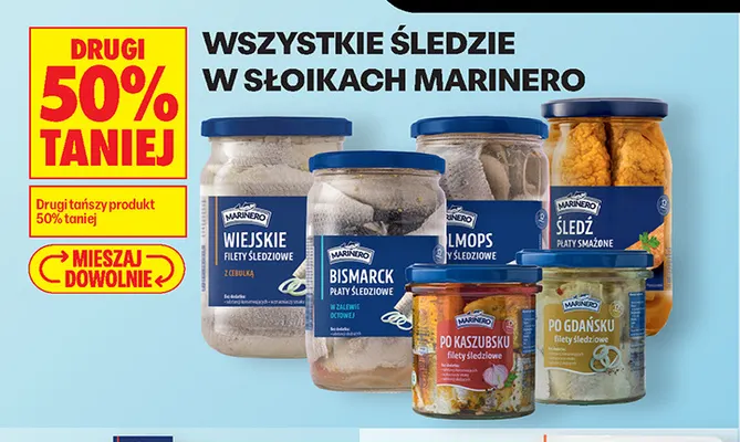 Filety śledziowe po kaszubsku Marinero promocja w Biedronka