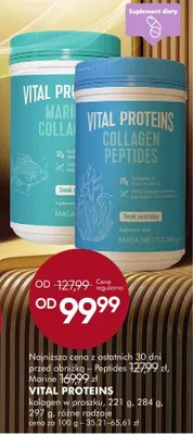 Kolagen w proszku marine collagen peptides promocja w Super-Pharm