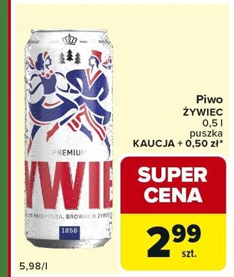 Piwo promocja w Carrefour Express