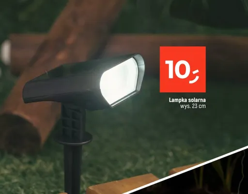 Lampka solarna promocja w Dealz