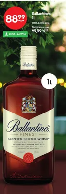 Whisky Ballantine's Finest promocja w Żabka