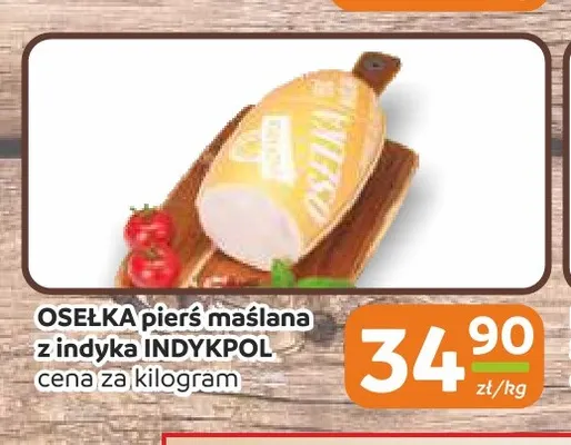 Osełka pierś maślana z indyka Indykpol promocja w Społem Częstochowa