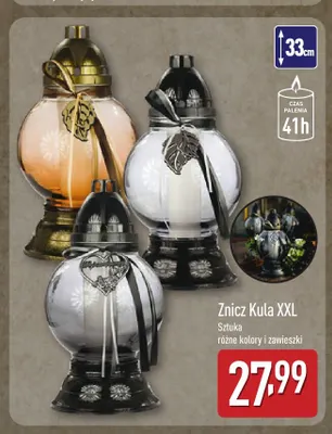 Znicz Kula Xxl promocja w Aldi