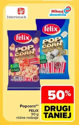 Popcorn Felix promocja w Carrefour