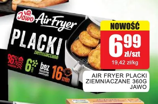 Air Fryer placki ziemniaczane Jawo promocja w Bingo