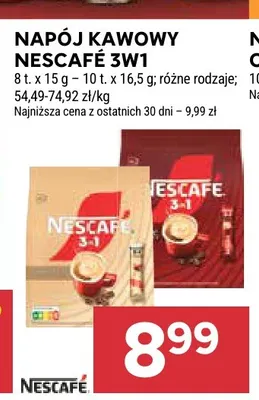 Napój kawowy Nescafé 3w1 promocja w Stokrotka