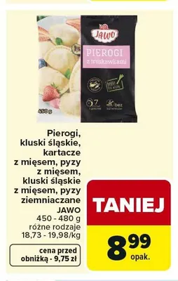Kartacze z mięsem Jawo promocja w Carrefour