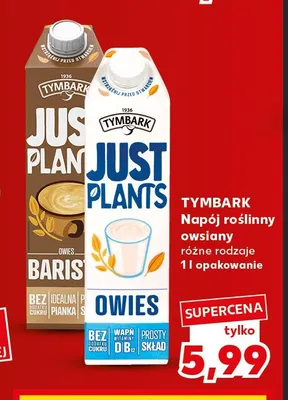 Napój roślinny owsiany Tymbark promocja w Kaufland