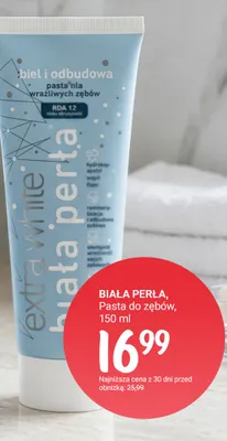 Pasta do zębów white promocja w Rossmann