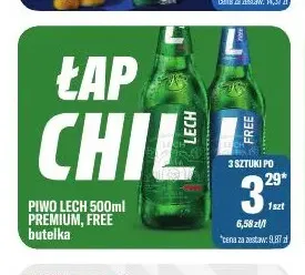Piwo Lech Premium promocja w Tomi Markt