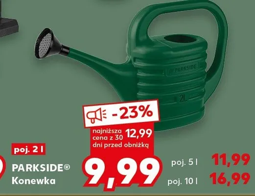Konewka Parkside 2l promocja w Kaufland