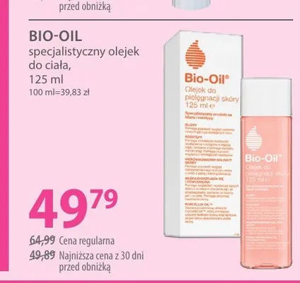 Specjalistyczny olejek do ciała BIO-OIL promocja w Hebe
