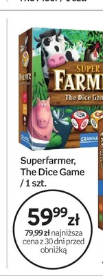 Gra planszowa Superfarmer The Dice Game promocja w Empik