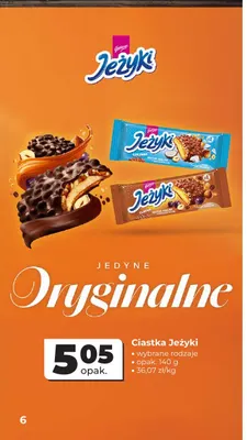 Ciastka Jeżyki Goplana promocja w Odido