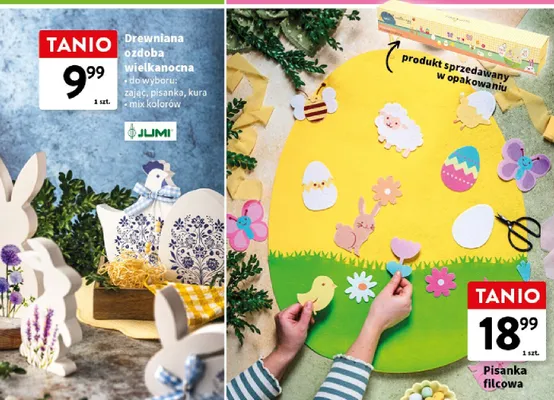 Pisanka filcowa promocja w Intermarche
